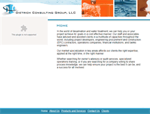 Tablet Screenshot of dietrichcg.com